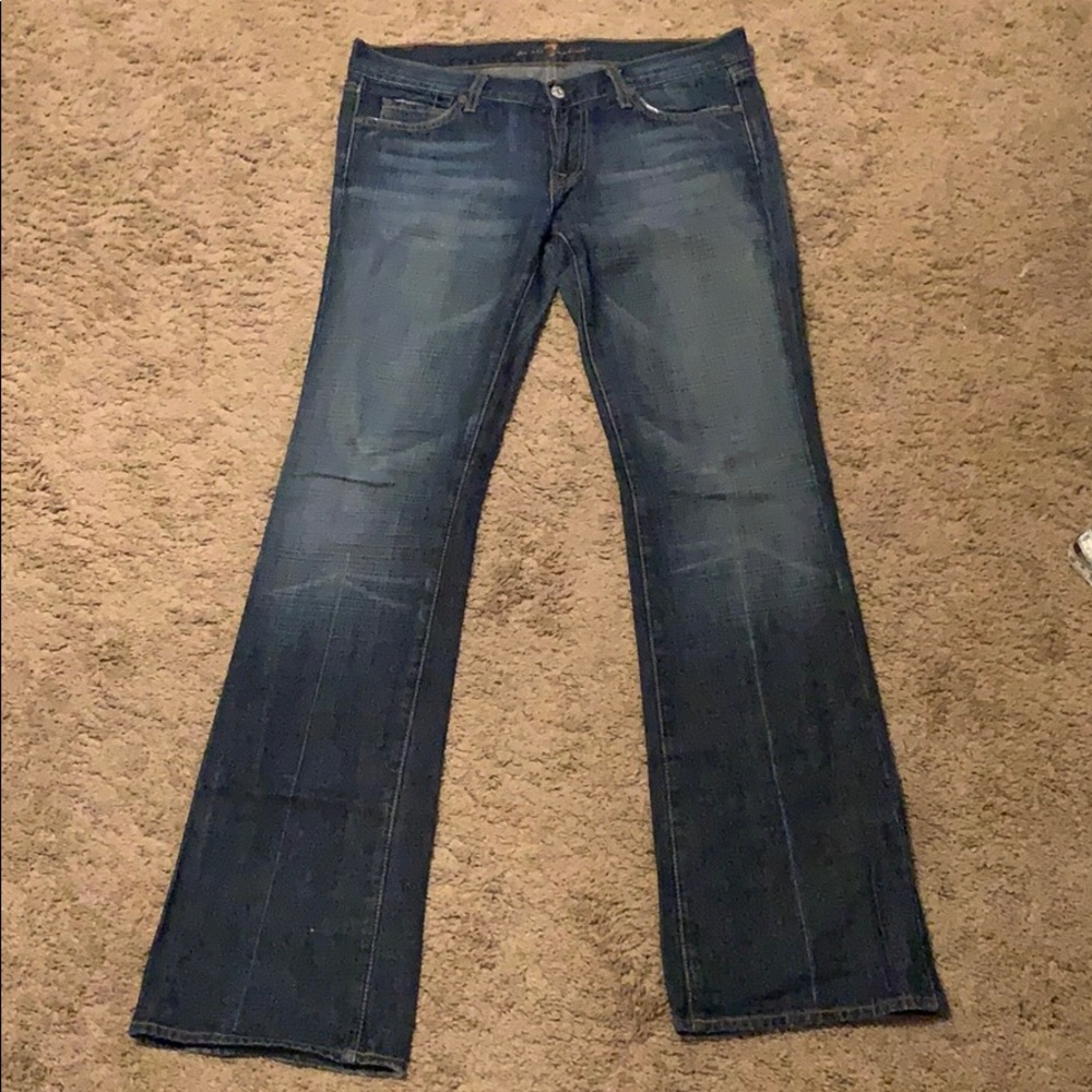 Bootcut low rise Seven Jeans Sz 30
